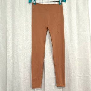 FABLETICS | High-Waisted Leggings | Tan | Medium/8